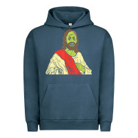 Pigment Midnight Navy zombie jesus halloween costume christian christ Urban Hoodie - maiPhamDesign