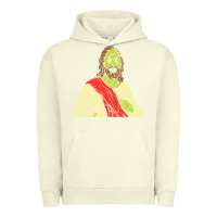 Pigment Pistachio zombie jesus halloween costume christian christ Urban Hoodie - maiPhamDesign