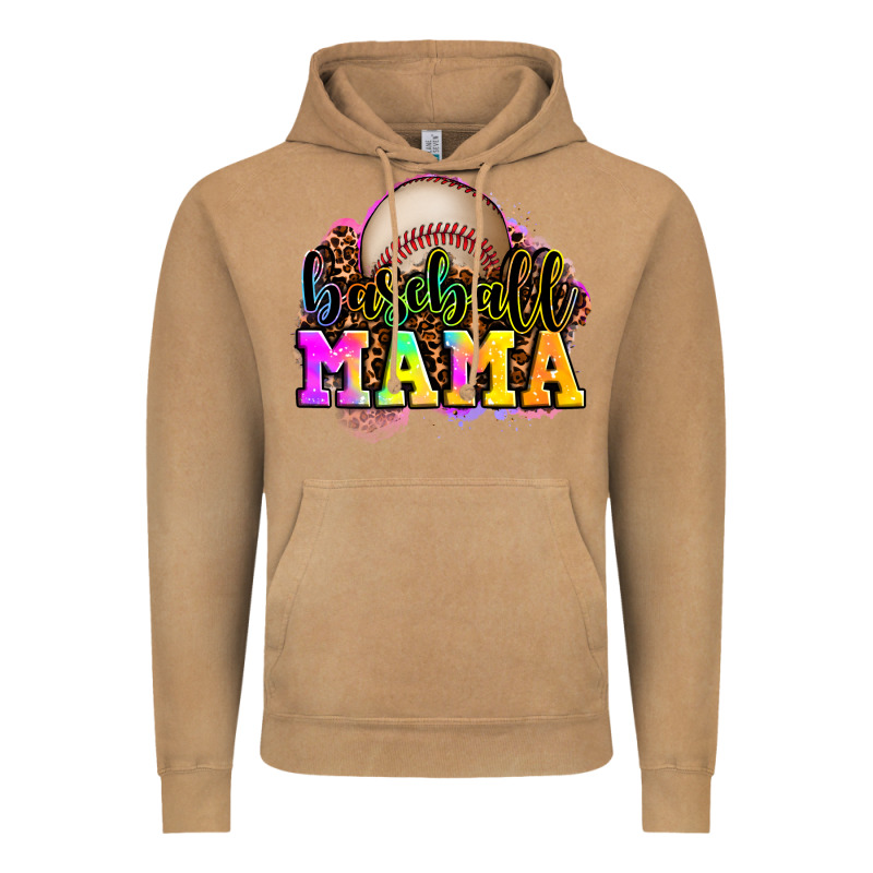 Baseball Mama Vintage Hoodie by OliviaCreatesArt | Teevron