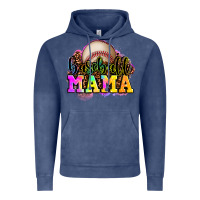 Vintage Denim baseball mama Vintage Hoodie - OliviaCreatesArt