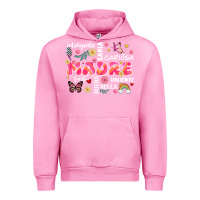 Fuchsia Pink ella es mama Urban Hoodie - JahusDesignShop
