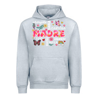 Heather Grey ella es mama Urban Hoodie - JahusDesignShop