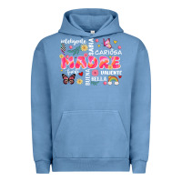Pigment Pebble Blue ella es mama Urban Hoodie - JahusDesignShop