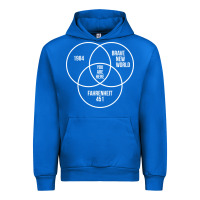 Cobalt 1984 Brave New World Fahrenheit 451 Conspiracy T-Shirt Urban Hoodie - maiPhamDesign