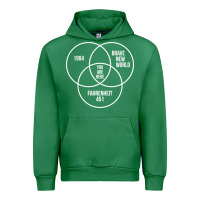 Emerald 1984 Brave New World Fahrenheit 451 Conspiracy T-Shirt Urban Hoodie - maiPhamDesign