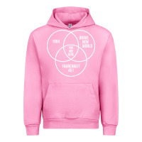 Fuchsia Pink 1984 Brave New World Fahrenheit 451 Conspiracy T-Shirt Urban Hoodie - maiPhamDesign