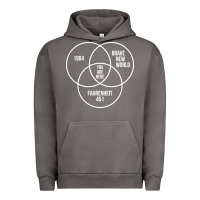Pigment Tornado 1984 Brave New World Fahrenheit 451 Conspiracy T-Shirt Urban Hoodie - maiPhamDesign