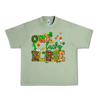 Oil Green St. Patricks Day one lucky nurse Urban Heavy Tee - HowdyJamesFarm