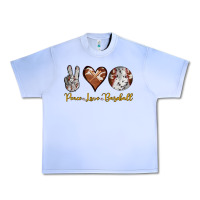 Grape Ice peace love baseball Urban Heavy Tee - RanaPortraitStore
