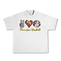 Lunar Rock peace love baseball Urban Heavy Tee - RanaPortraitStore