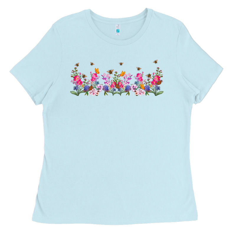 Wild Flowers Ladies Tee by TumblerDesignByShophia | Teevron