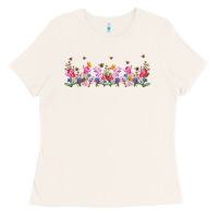 Bone wild flowers Ladies Tee - TumblerDesignByShophia