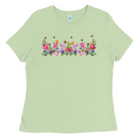 Matcha wild flowers Ladies Tee - TumblerDesignByShophia