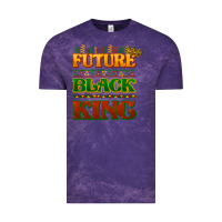 Cloud Purple Future black king Vintage Tee - HowdyJamesFarm