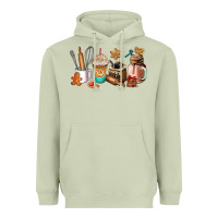 Matcha cookie coffee cup Heavyweight Hoodie - AdoDesignShop