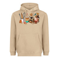 Mushroom cookie coffee cup Heavyweight Hoodie - AdoDesignShop