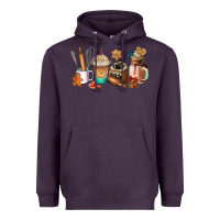 Plum cookie coffee cup Heavyweight Hoodie - AdoDesignShop