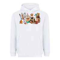 White cookie coffee cup Heavyweight Hoodie - AdoDesignShop