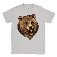 Moon Dust Grizzly Bear Head Classic Tee - HowdyJamesFarm