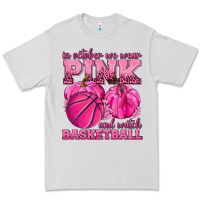Dove Grey In October We Wear Pink and Watch Basketball Premium Tee - texasbilliewilder