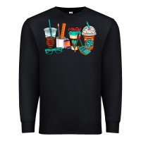 Black math teacher coffee cups Premium Sweatshirt - AdoDesignShop
