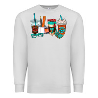 Dove Grey math teacher coffee cups Premium Sweatshirt - AdoDesignShop