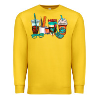 Lemon math teacher coffee cups Premium Sweatshirt - AdoDesignShop