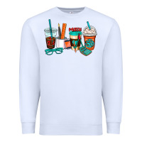 White math teacher coffee cups Premium Sweatshirt - AdoDesignShop