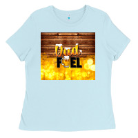 Baby Blue dad fuel father's day Ladies Tee - TumblerDesignByShophia