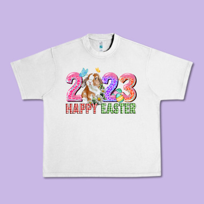 2023 Happy Easter Urban Heavy Tee Designed By Cowgirlartshop