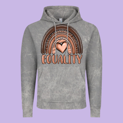 Equality Melanin Rainbow Vintage Hoodie Designed By Oliviacreatesart