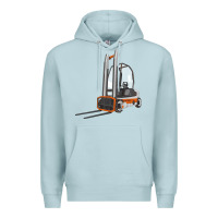 Blue Mist Forklift Premium Hoodie - LillyAllenDesigns