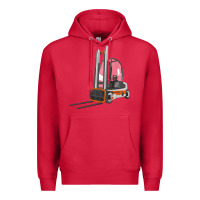 Cardinal Forklift Premium Hoodie - LillyAllenDesigns