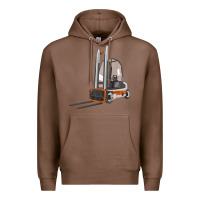Chestnut Forklift Premium Hoodie - LillyAllenDesigns
