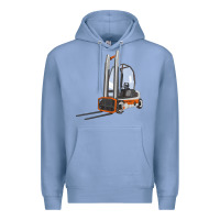 Colony Blue Forklift Premium Hoodie - LillyAllenDesigns