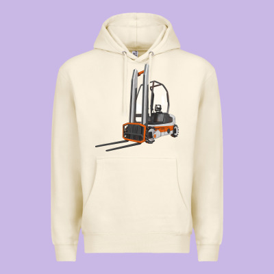 Forklift Premium Hoodie Designed By Lillyallendesigns