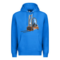 True Royal Forklift Premium Hoodie - LillyAllenDesigns