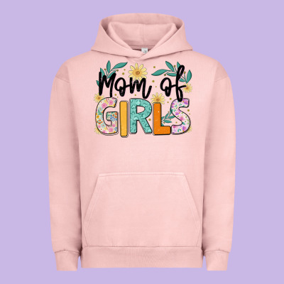 Mom Of Girls Urban Hoodie Designed By Jahusdesignshop