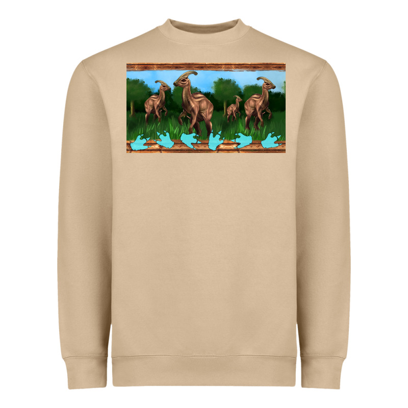 Parasaurolophus Sippy Cup Heavyweight Sweatshirt by Artiststas | Teevron