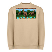 Mushroom parasaurolophus sippy cup Heavyweight Sweatshirt - Artiststas