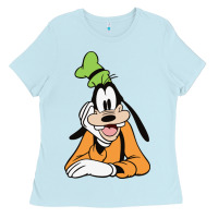 Baby Blue goofy Ladies Tee - maiPhamDesign