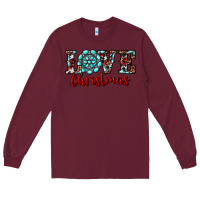 Burgundy christmas gemstone love Long Sleeve Tee - RanaPortraitStore