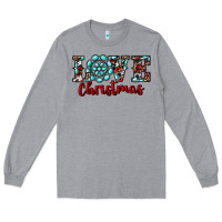 Heather Grey christmas gemstone love Long Sleeve Tee - RanaPortraitStore