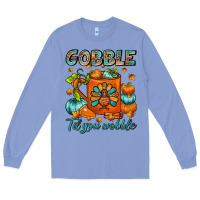 Colony Blue Gobble Til You Wobble Coffee Mug Long Sleeve Tee - FaDigitalArtStudio