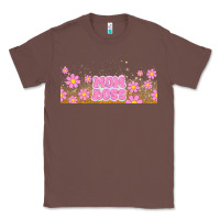 Chestnut mom boss daisies Classic Tee - TumblerDesignByShophia
