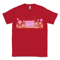 Red mom boss daisies Classic Tee - TumblerDesignByShophia