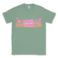 Sage mom boss daisies Classic Tee - TumblerDesignByShophia
