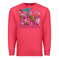 Cardinal registered nurse with crocs Premium Sweatshirt - AdoDesignShop