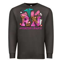 Smoke registered nurse with crocs Premium Sweatshirt - AdoDesignShop