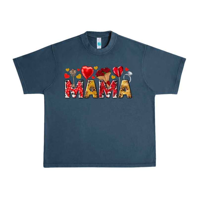 Valentine's Day Mama Mother's Day Urban Heavy Tee by HowdyJamesFarm | Teevron
